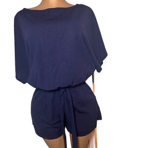 Never Worn Navy Blue Romper